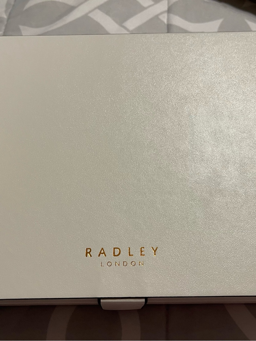 RADLEY LONDON Cream Jewelry Organizer with Ring Rows and Open Compartment - Picture 2 of 3